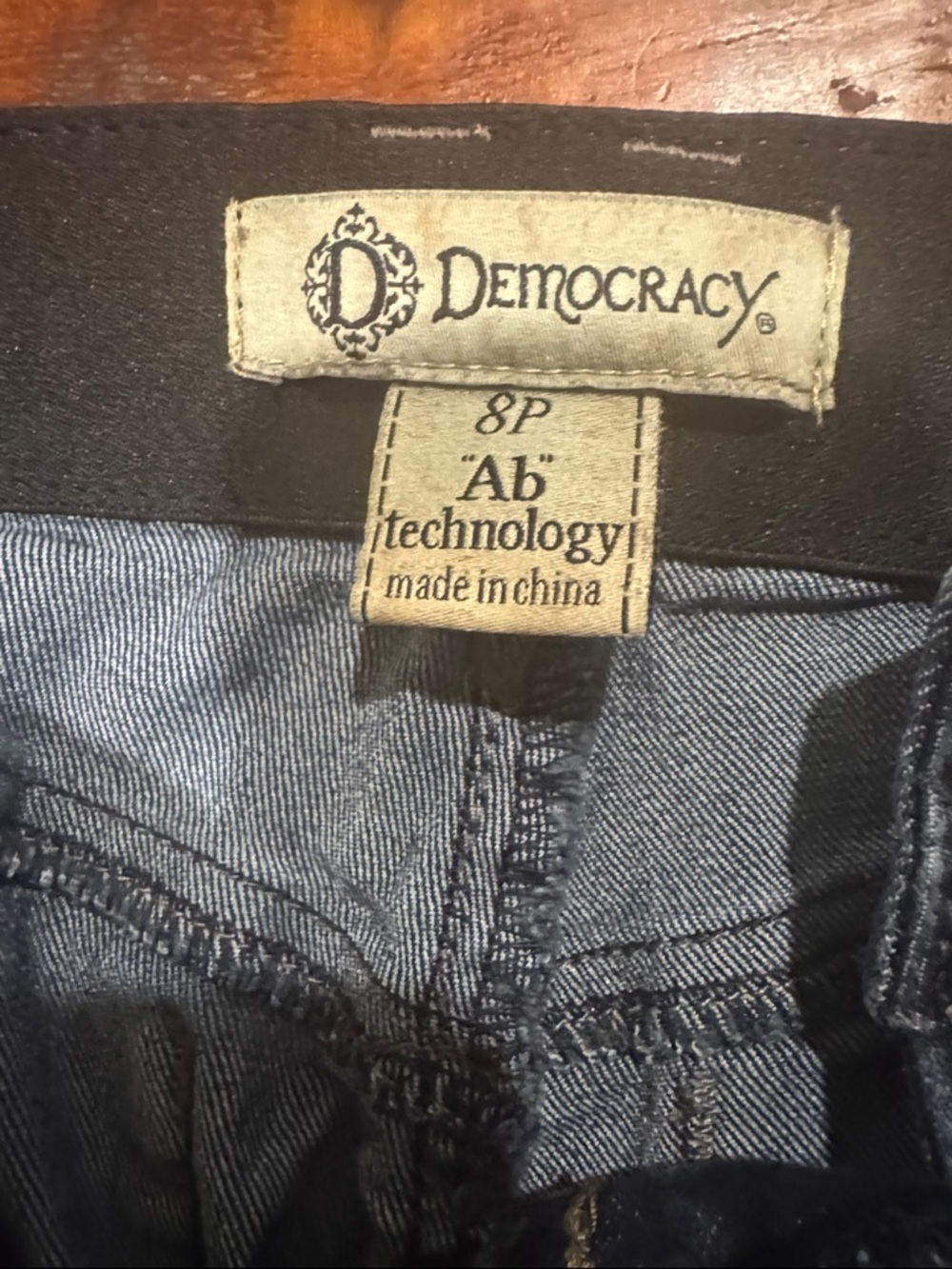 Democracy Blue Denim Ab Technology Jeans
